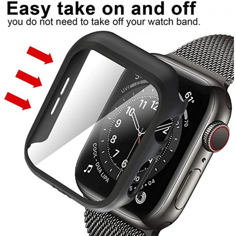 Θήκη PC Protective Cover Apple Watch Series 7 (41mm) Black Cellphones